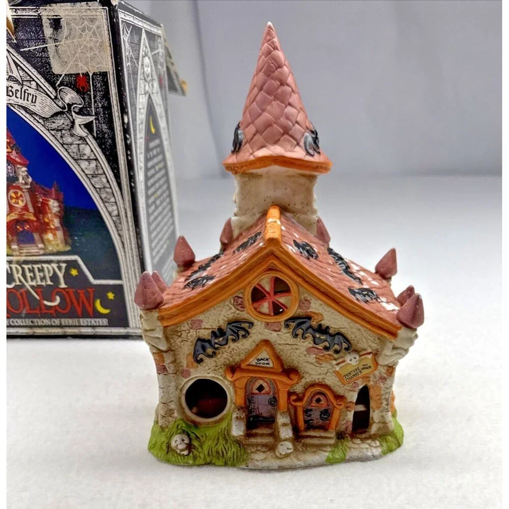 Midwest Cannon Falls Creepy Hollow Bewitching Belfry 1995 Halloween 13355-2 Box